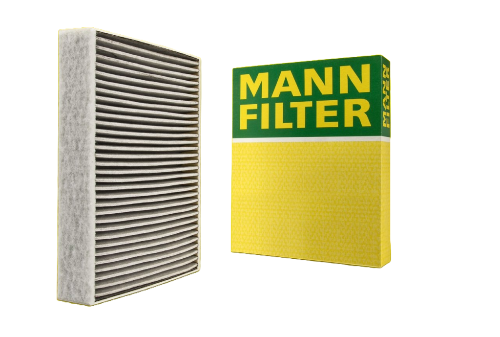 cabin air filter with activated carbon filter